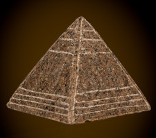 Ancient Egyptian Antiquities Pyramidion Rare Stone Pyramid Cap Collector Piece picture