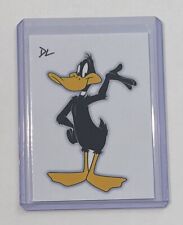 Daffy Duck Limited Edition Artist Signed Looney Tunes Trading Card 4/10 picture