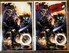 Marvel Spirits of Vengeance #1 Clayton Crain Infinity Signed Bundle 229/555 picture