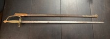Antique US Civil War Emerson & Silver NCO Sword Scabbard 1862 Trenton NJ picture