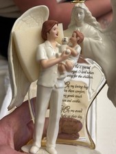 Set Of 4 Bradford Exchange Angels New In Box With Letters Of Authentication picture