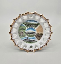 Vintage Houston Texas Souvenir Plate Astrodome NASA Space Center Kenmar Japan picture