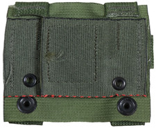 US Army BDU K-BAR Adapter Molle Alice Sheath Woodland OD Green Pouch Clip picture
