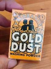 Vtg 1930s Fairbanks Gold Dust Washing Powder Box NOS Vintage Sample picture