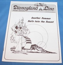 RARE Disneyland Line Vol. 10, No. 36 September 7, 1978 Cast Member Item picture