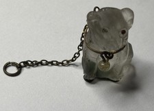 Antique Czech Glass French Bulldog ‘Cracker Charm’ picture