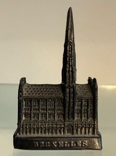 Hotel De Ville Brussels Belgium Micro-Miniature Metal Souvenir Building picture