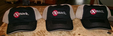 3-lot vintage Exmark lawn mower snap back ball caps A.A. anderson inc. new picture