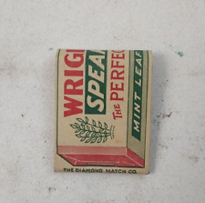 Vintage Wrigley's Promotional Matchbook picture