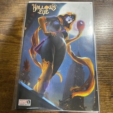 HALLOW’S EVE #1 * NM+ * TIAGO DA SILVA TRADE VARIANT 1ST SOLO SERIES LE 300 🔥🔥 picture