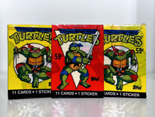 (1) 1989 Topps Teenage Mutant Ninja Turtles Series 1 Sealed Trading Card Pack picture