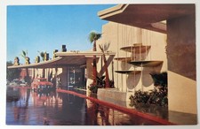 Royal Nevada Hotel Postcard – Las Vegas 1950s – Crown Room “Dancing Waters” Show picture
