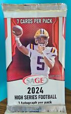 2024 SAGE Football HIGH Series BASE #96-200 Complete your Set - You Pick Card picture