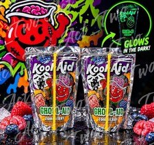 Lot of 2 Kool-Aid Ghoul-Aid (2 Full Pouches) Halloween Collectible Zom-Berry NEW picture