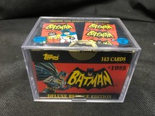 1989 Topps Deluxe Reissue Edition BATMAN 1966 143 Card Set [Topps Reissued 1989] picture