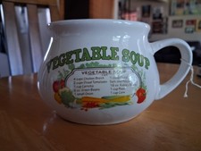 Vintage Dat'l Do It Vegetable Soup Recipe Soup Mug Classic Replacement picture