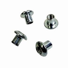 4pk Nut For Norotos & Wilcox 1-hole Combat Helmet Night Vision NVG Mount No Bolt picture