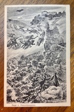 Antique Halloween Postcard 1912 (European Halloween) Night Of The Witches #367 picture