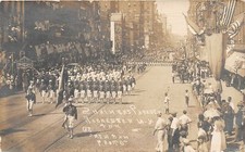 H98/ Rochester New York RPPC Postcard c1910 Shriners Parade Crowd 202 picture
