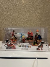 Disney Store Pixar The Incredibles 7-Pack Figurine Playset Movie The Incredibles picture