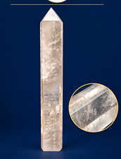 Blue Elephant Trading Company Clear Quartz Crystal Obelisk Point Tower 302.7g picture