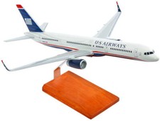 US Airways Boeing 757-200 Final Color Desk Display Jet Model 1/100 SC Airplane picture