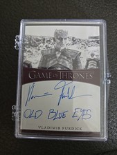 Game of Thrones Vladimir Furdik Night King AUTO Inscription OLD BLUE EYES picture