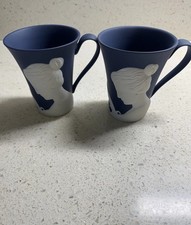 Wedgwood 250th Anniversary Blue Jasperware large cup  picture
