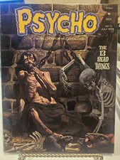 PSYCHO #13 JULY (1973) SKYWALD HORROR-MOOD PUBLICATION NM picture