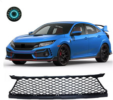 Honda Civic Type R Front Lower Mesh Grille ABS Black 2016 2021 picture