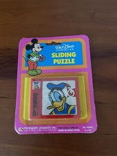 NEW SEALED VINTAGE 1970'S Donald Duck SLIDING TILE PUZZLE WALT DISNEY picture