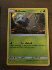 Bulbasaur 1/18 Detective Pikachu Pokemon Holo Moderately Played picture