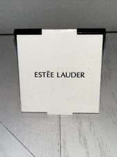 Vintage 1980s Estee Lauder-Compact Mirror-Black/White 3X3