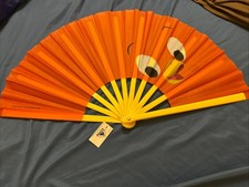 Disney Parks Orange Bird Folding Fan picture