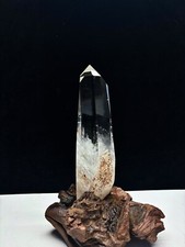 4.3lb TOP Natural clear Quartz Obelisk Crystal Energy Tower Point Reiki decor picture