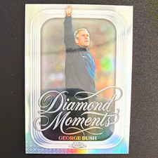 Topps 2026 Chrome Diamond Moments George Bush Insert DM-33 picture