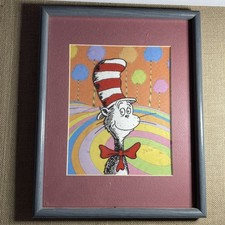 DR. Seuss Animation Cel Vintage Cartoons Production Art CAT IN THE HAT X1 picture