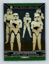 2015 Topps Chrome Star Wars Perspectives Jedi vs. Sith - Stormtroopers #38-J picture