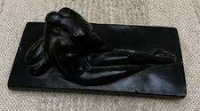 Vintage Modernist Figurative Sculpture MCM Cubist Erotica Solvang De Welles Nude picture