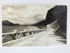 Columbia River Highway Oregon Postcard RPPC Real Photo Cross & Dimmitt Bridge picture