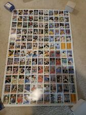 1982 Topps Baseball Cards Uncut Sheet (132 cards) Bell RC, Yaz, Molitor, etc. picture