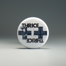 Thrice Button Pin 1