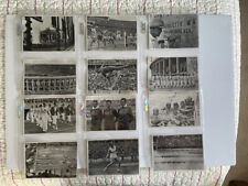 Vintage 1936 SUMMER Olympics -BERLIN Tobacco Card Lot x24 BRANDENBURG GATE picture