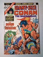 Giant-Size Conan The Barbarian 1 VG/FN 1974 Minor Key picture