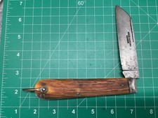 Antique John Copley & Sons X X Large Single Blade Stag Knife picture