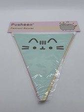 Spring 2017 Pusheen Box Exclusive Multicolor Pennant Banner New picture