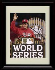 Gallery Framed Tony Larussa - 2011 World Series - St Louis Cardinals Autograph picture