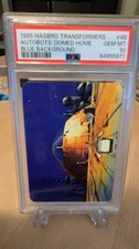 1985 Hasbro Transformers #48 Autobots Domed Home PSA 10 picture
