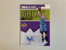 2016-17 Nikola Jokic NBA Hoops Great Significance Autograph #27 picture
