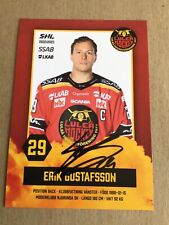 Erik Gustafsson, Sweden 🇸🇪 Hockey Luleå HF 2022/23 hand signed picture